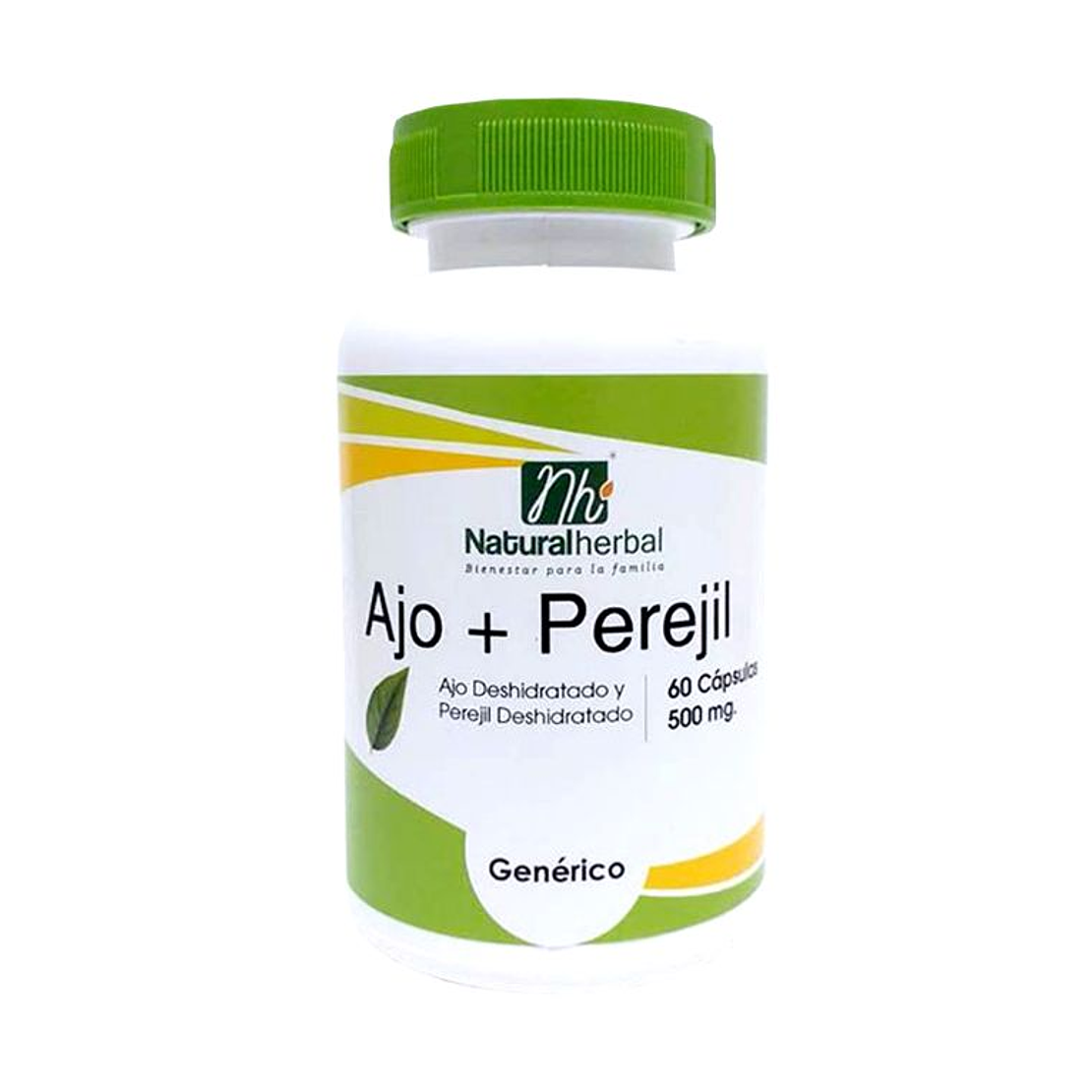Ajo + Perejil 60 Cápsulas - 500 mg. 1