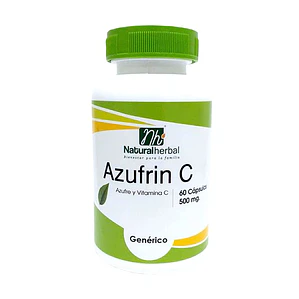 Azufrin-C - 60 Cápsulas 500 mg.