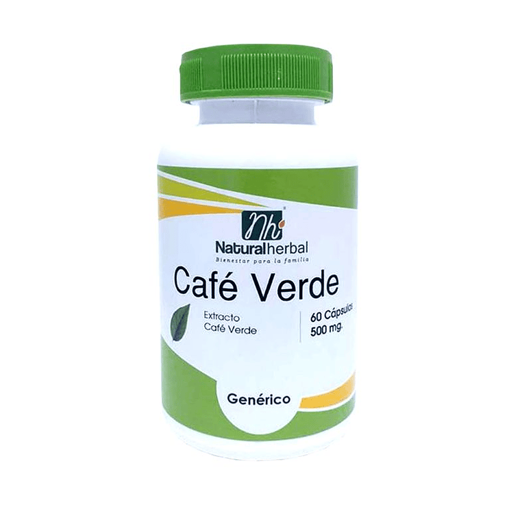 Café Verde - 60 Cápsulas  500 mg 1