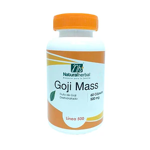 Goji Mass - 60 Cápsulas 500 mg.