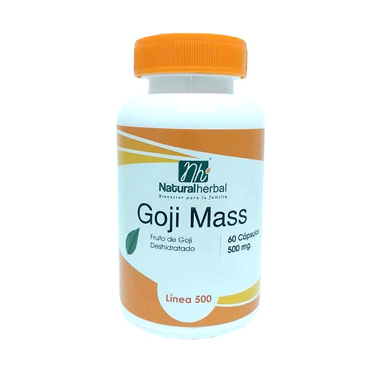 Goji Mass - 60 Cápsulas 500 mg. 1