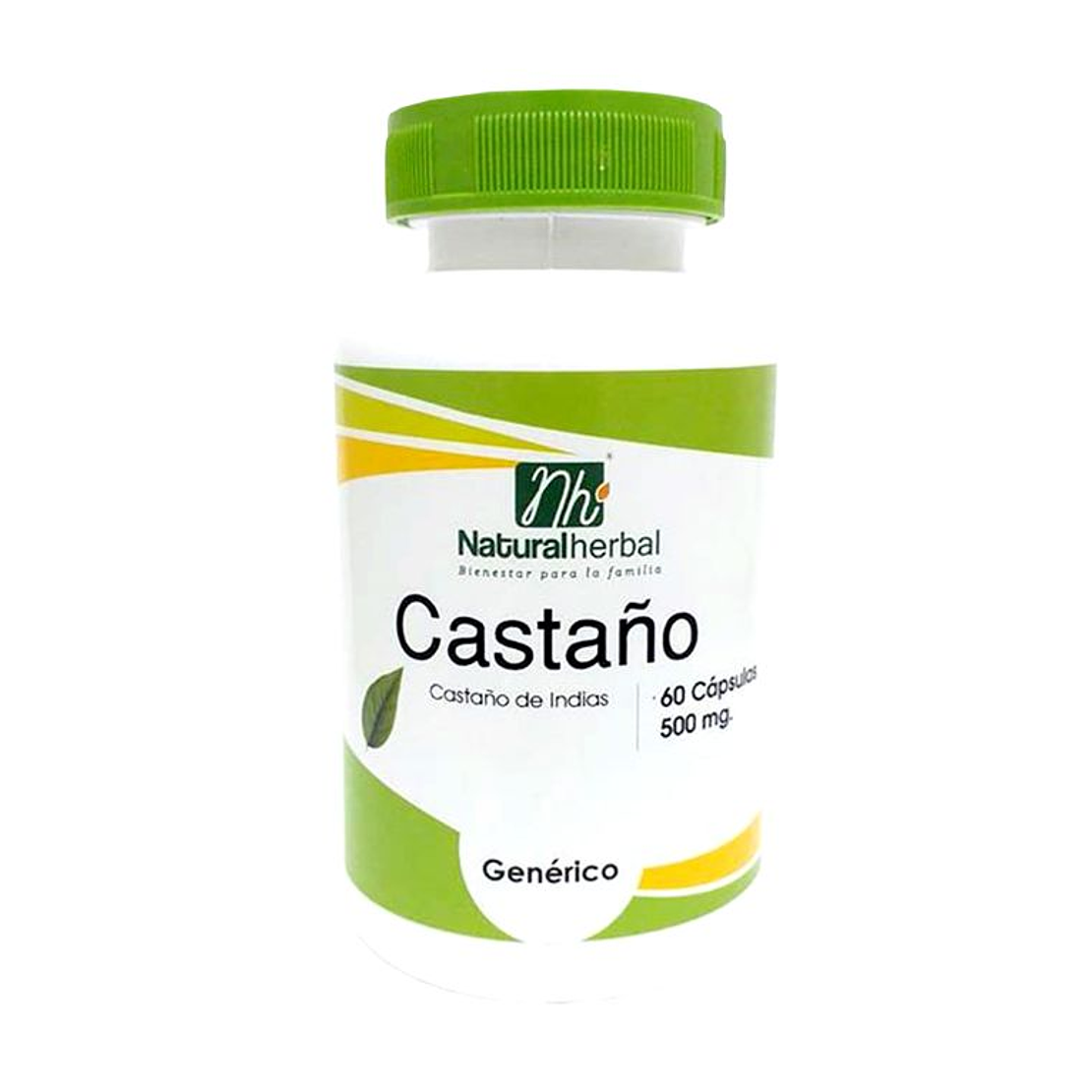 Castaño - 60 Cápsulas 500 mg. 1