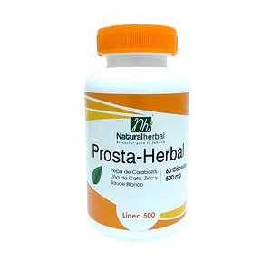 Prostaherbal - 60 Cápsulas 500 mg.