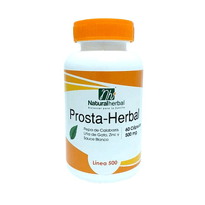 Prostaherbal - 60 Cápsulas 500 mg.