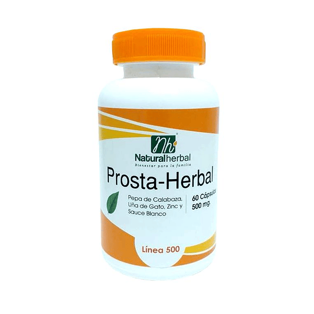 Prostaherbal - 60 Cápsulas 500 mg.