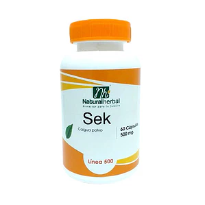 SEK (Caigua) - 60 Cápsulas 500 mg.