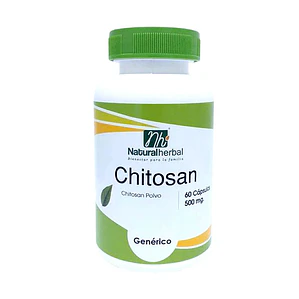 Chitosan - 500 mg x 60 capsulas