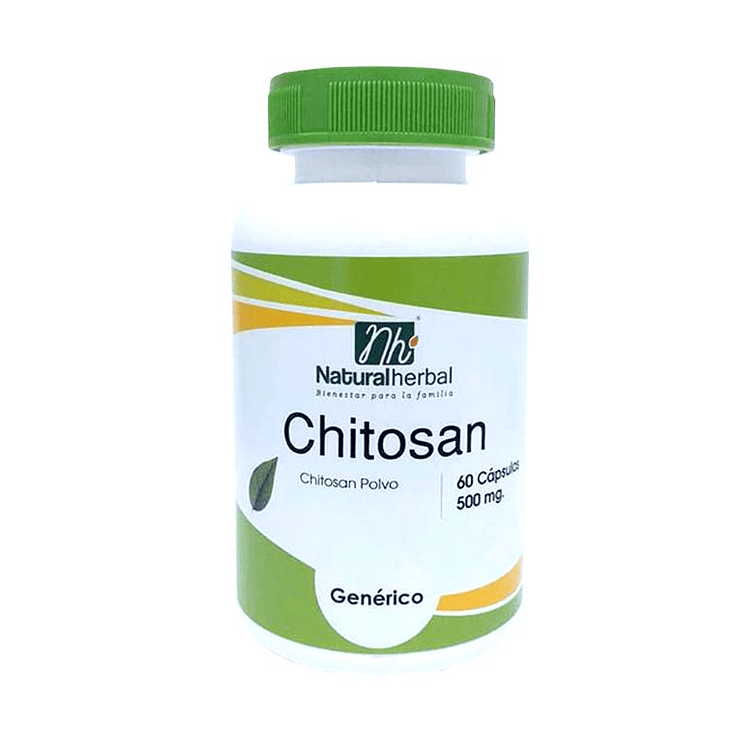 Chitosan - 500 mg x 60 capsulas 1