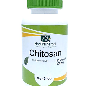 Chitosan - 500 mg x 60 capsulas