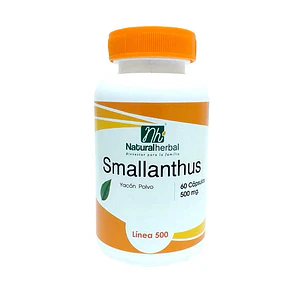 Smallanthus (Yacón) -  60 cápsulas 500 mg.