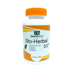 STO-Herbal - 60 Cápsulas 500 mg.