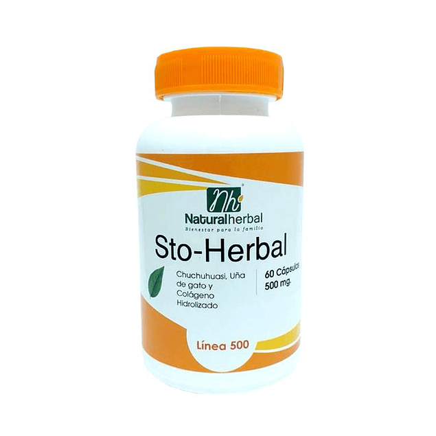 STO-Herbal - 60 Cápsulas 500 mg.