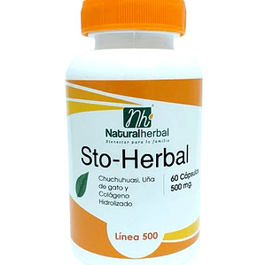 STO-Herbal - 60 Cápsulas 500 mg.