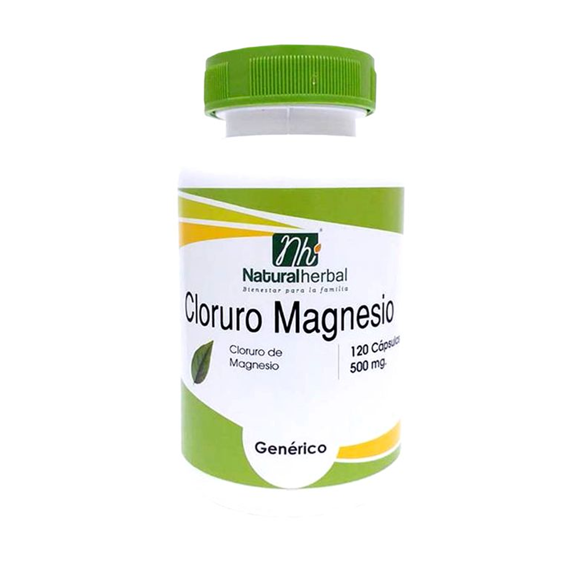 Cloruro de Magnesio - 120 Cápsulas 500 mg 1