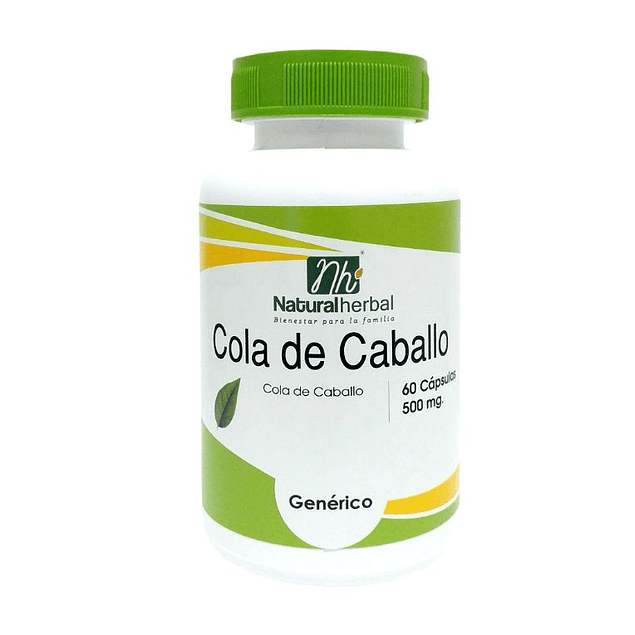 Cola de Caballo - 60 Cápsulas 500 mg.