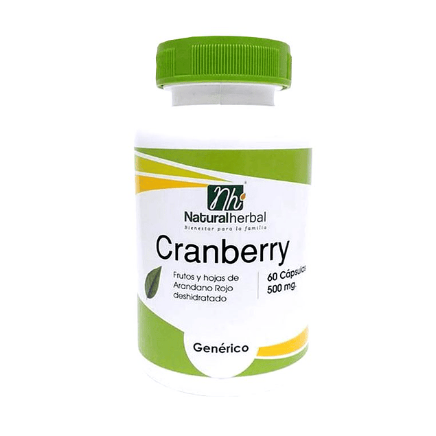 Cranberry - 60 Cápsulas 500 mg