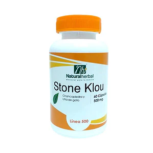 Stone klou (Chancapiedra + Uña de gato) - 60 cápsulas 500 mg.