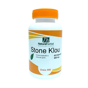 Stone klou (Chancapiedra + Uña de gato) - 60 cápsulas 500 mg.