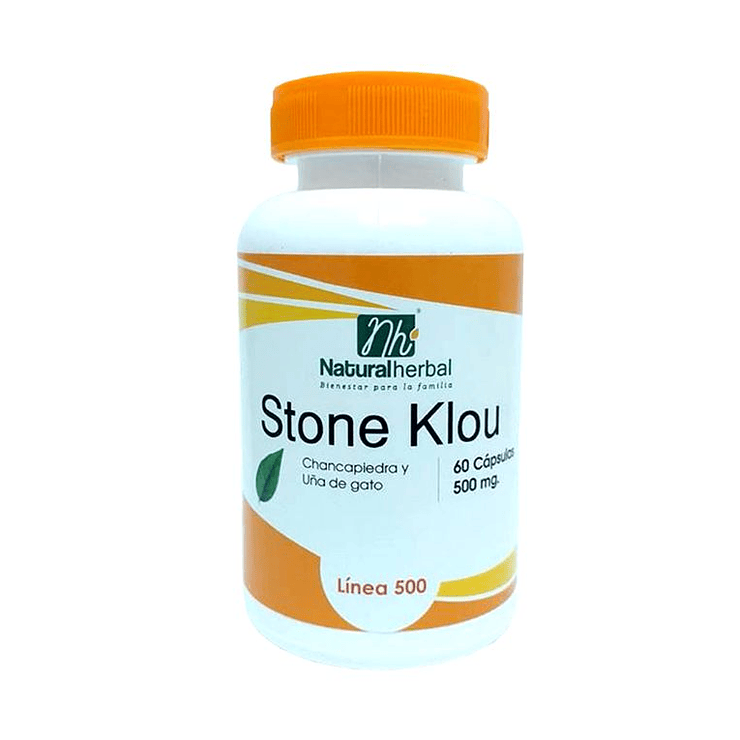 Stone klou (Chancapiedra + Uña de gato) - 60 cápsulas 500 mg. 1