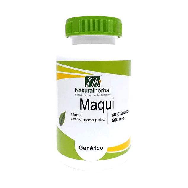 Maqui - 500 mg x 60 capsulas.