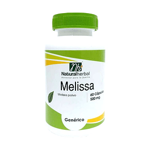 Melissa - 60 Cápsulas 500 mg.