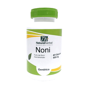 Noni - 60 Cápsulas 500 mg.