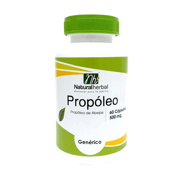 Propóleo - 60 Cápsulas 500 mg.