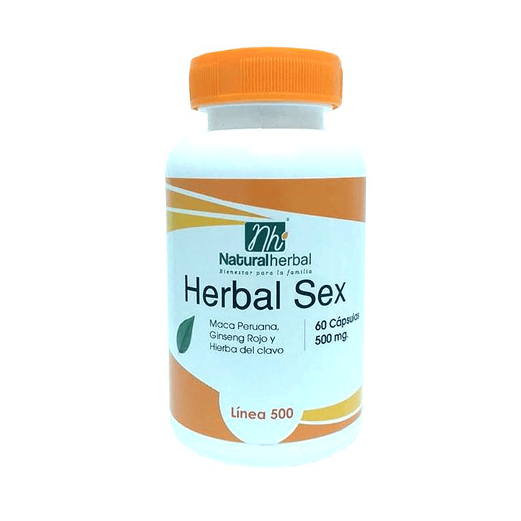 Herbal Sex 60 Cápsulas - 500 mg. 1