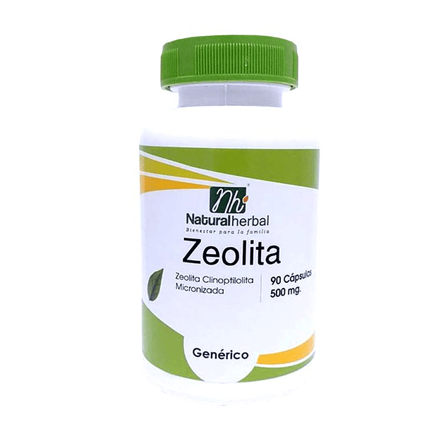 Zeolita - 90 Cápsulas 500 mg.