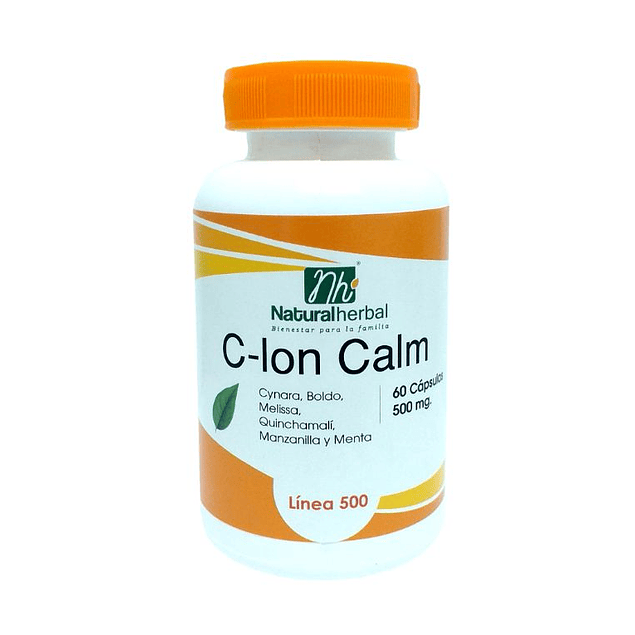 C-lon Calm - 60 Cápsulas 500 mg.