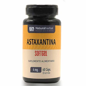 Astaxantina - 60 Cápsulas 4 mg