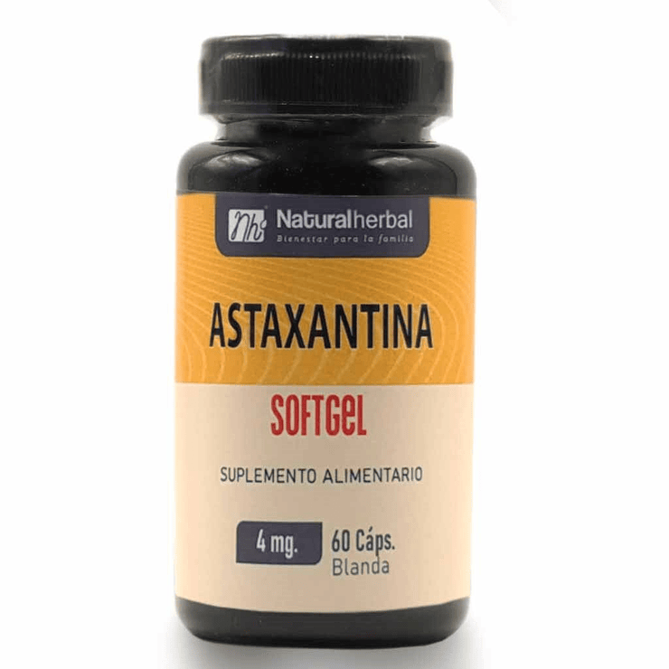 Astaxantina - 60 Cápsulas 4 mg 1