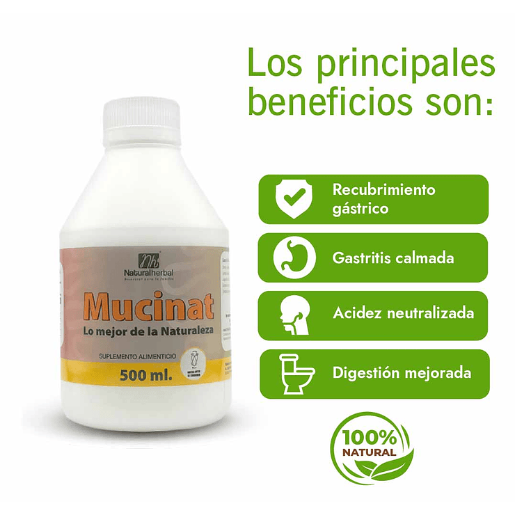Jarabe Mucinat - 500 ml.   3