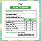 Zinc - 60 Cápsulas 210 mg. - Miniatura 2