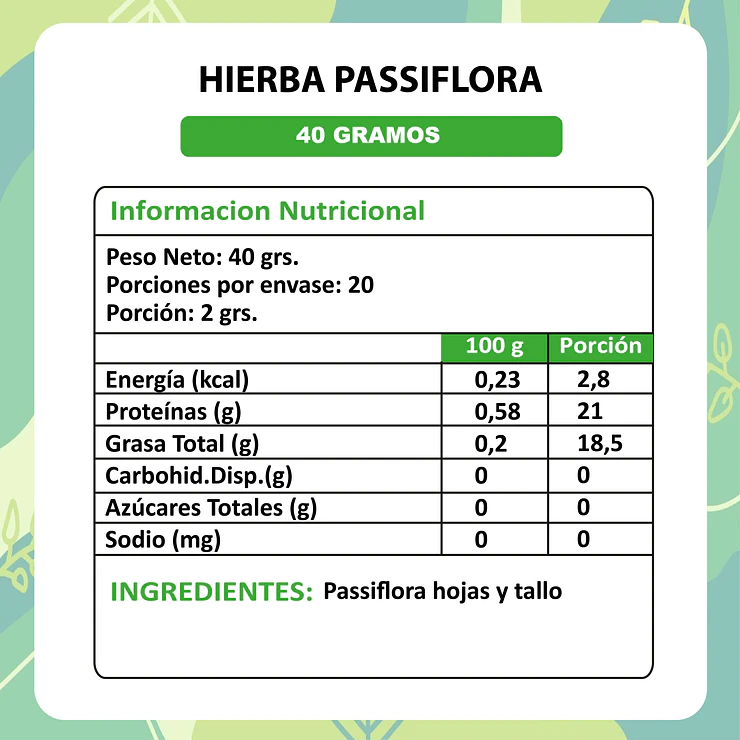 Passiflora - 40gr 3