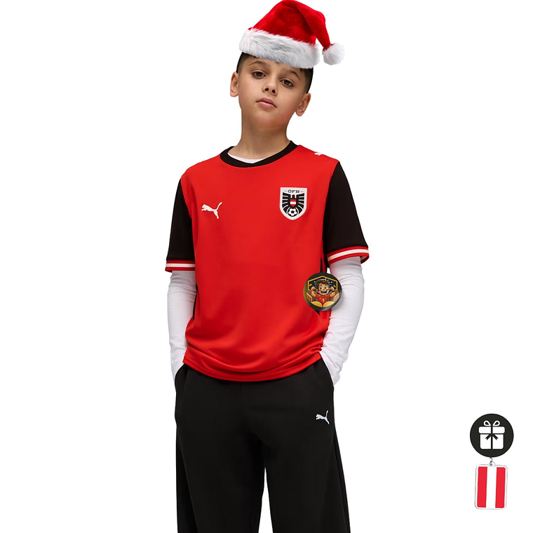 AUSTRIA I 2026 WORLD CUP CONJUNTO INFANTIL 1