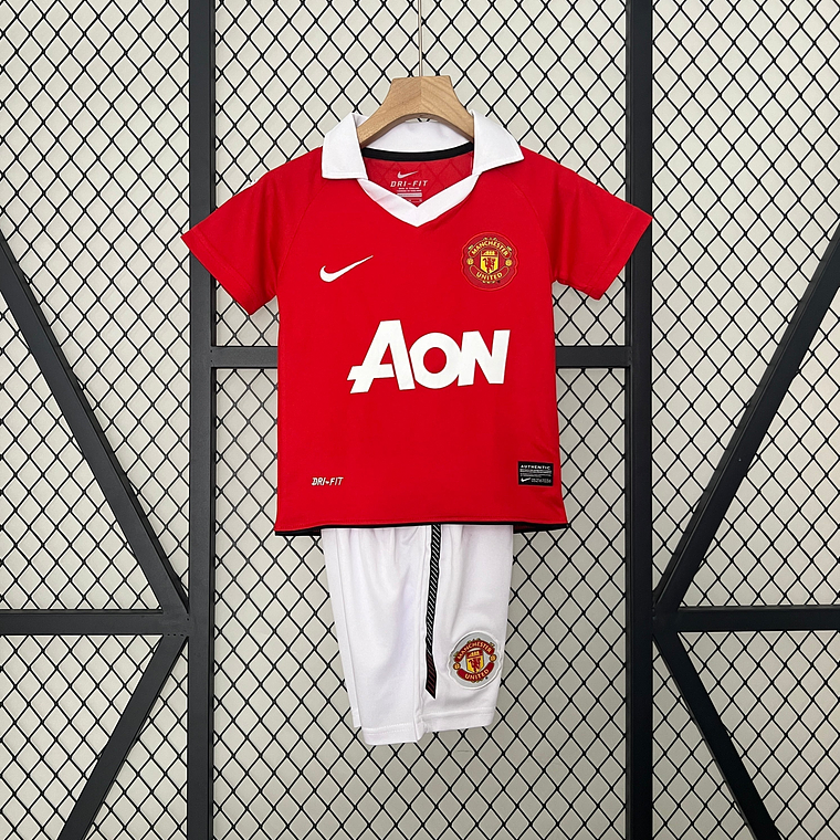 MANCHESTER UNITED I 10/11 CONJUNTO INFANTIL (RETRO) 1
