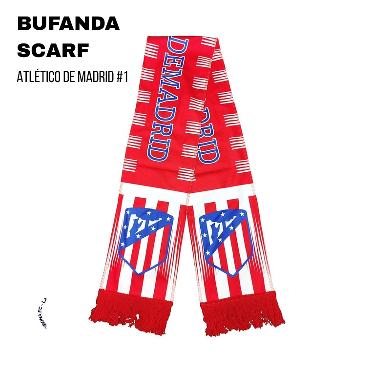 BUFANDA ATLÉTICO DE MADRID - SCARF 1