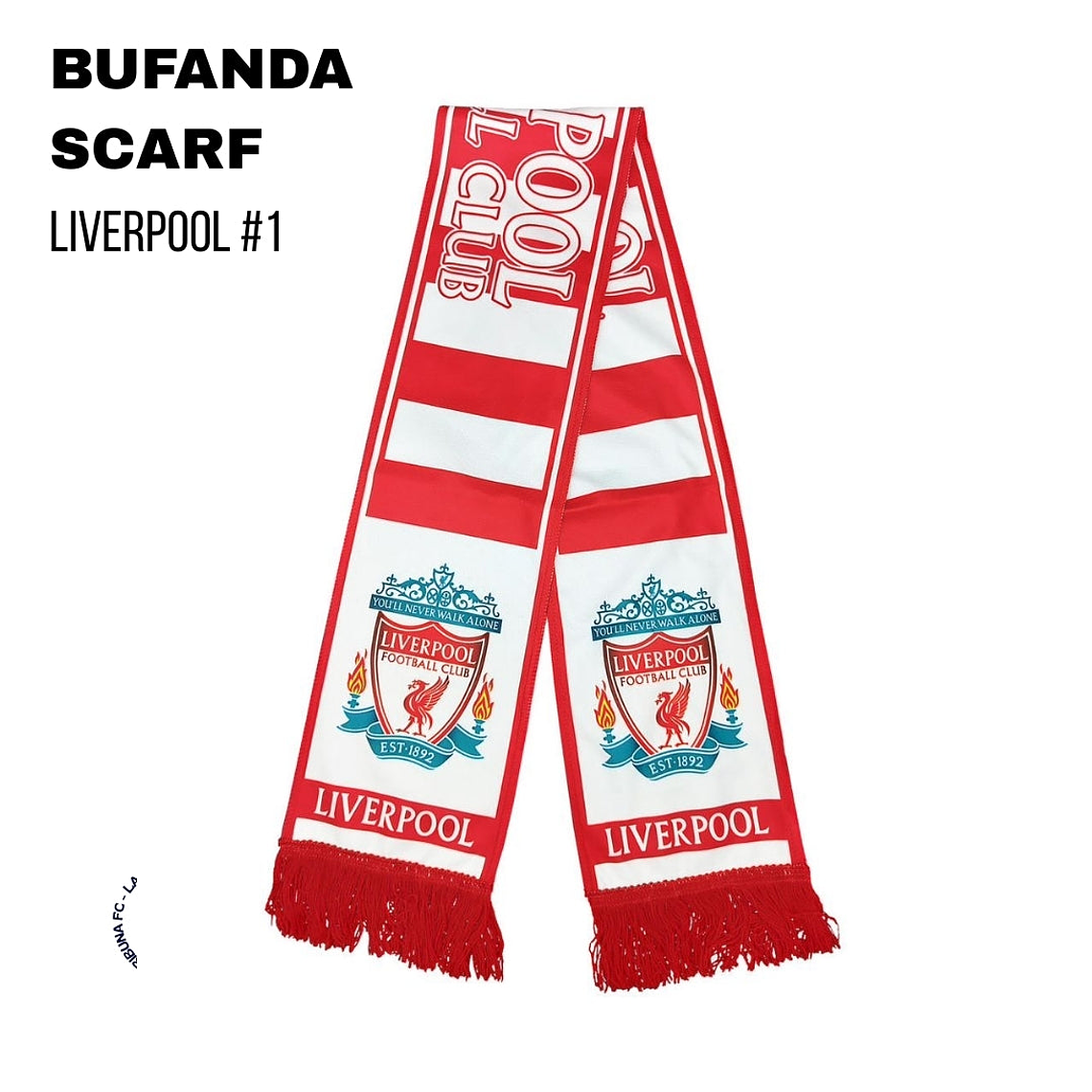 BUFANDA LIVERPOOL - SCARF 1