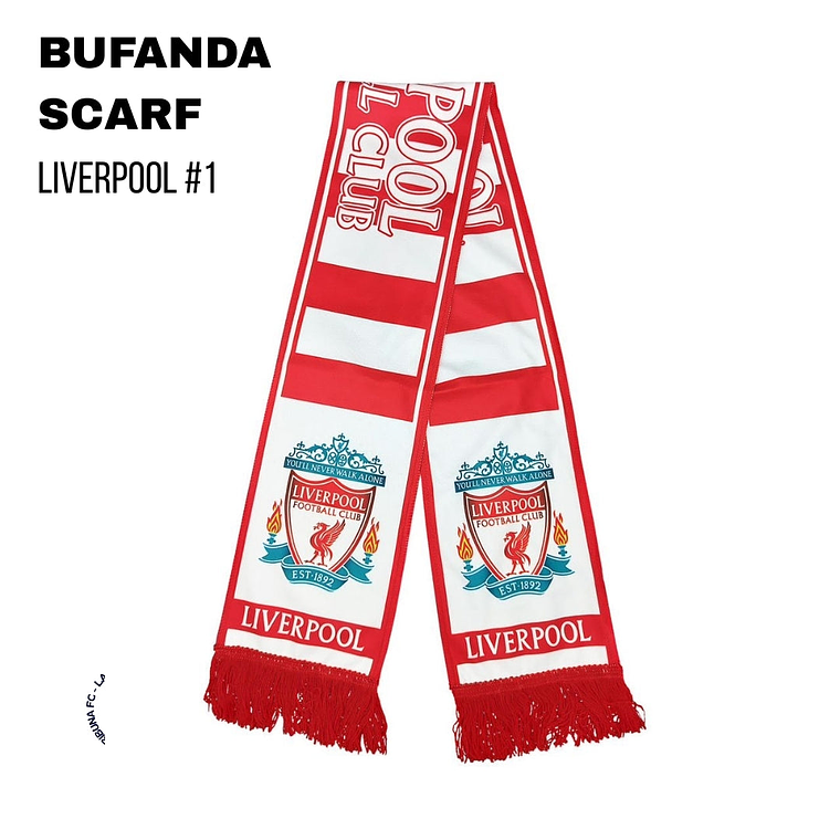 BUFANDA LIVERPOOL - SCARF 1