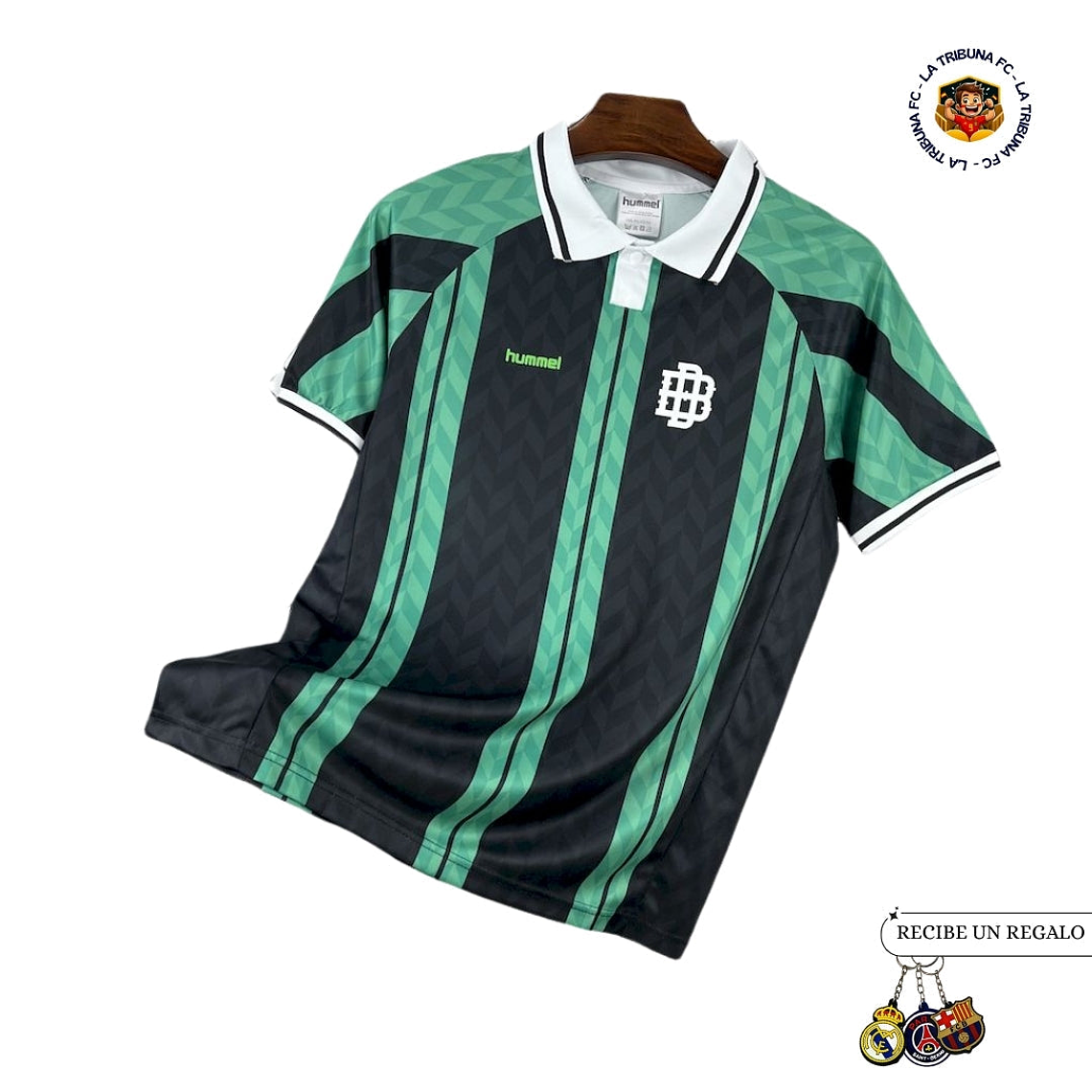 REAL BETIS 25/26 OVERSIZE NEGRA VERDE HOMBRE (RETRO) 1