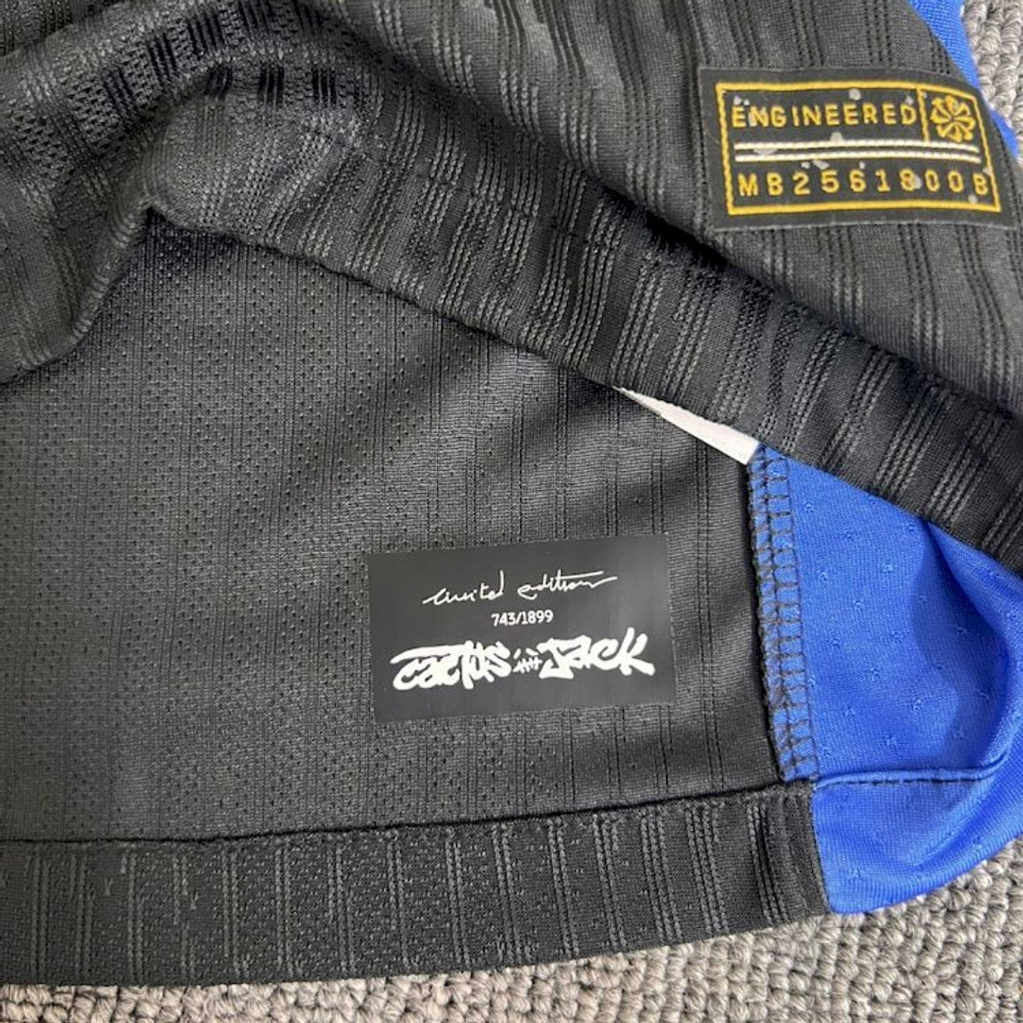 BARCELONA x TRAVIS SCOTT CACTUS JACK NEGRA 2025 EDICIÓN LIMITADA VERSION JUGADOR (MANGA LARGA) 4