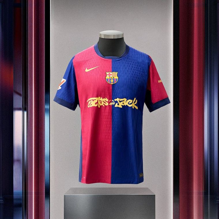 BARCELONA x TRAVIS SCOTT CACTUS JACK 2025 EDICIÓN LIMITADA VERSION JUGADOR 3