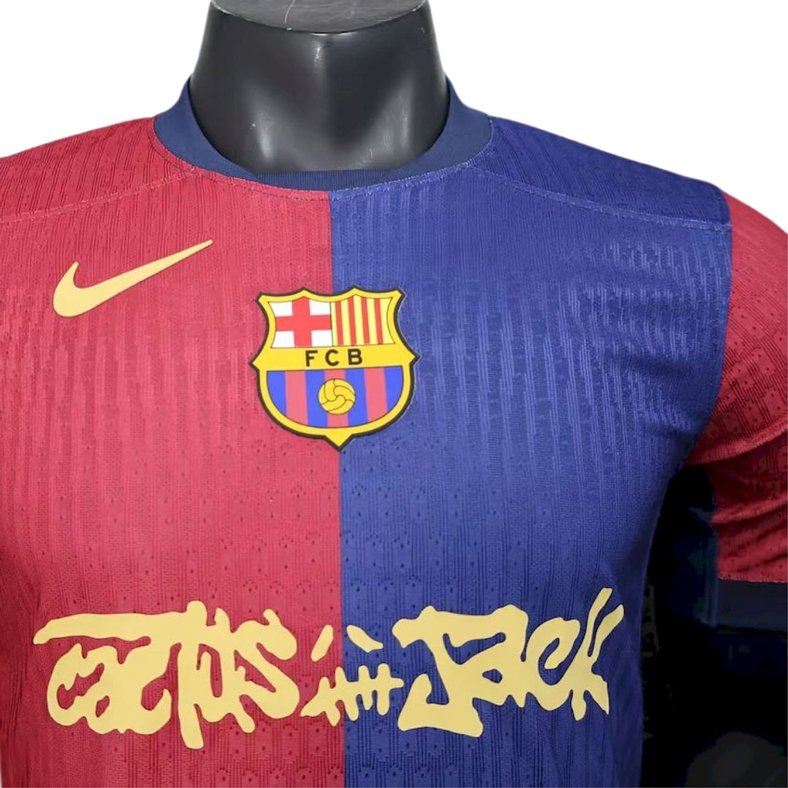 BARCELONA x TRAVIS SCOTT CACTUS JACK 2025 EDICIÓN LIMITADA VERSION JUGADOR 8