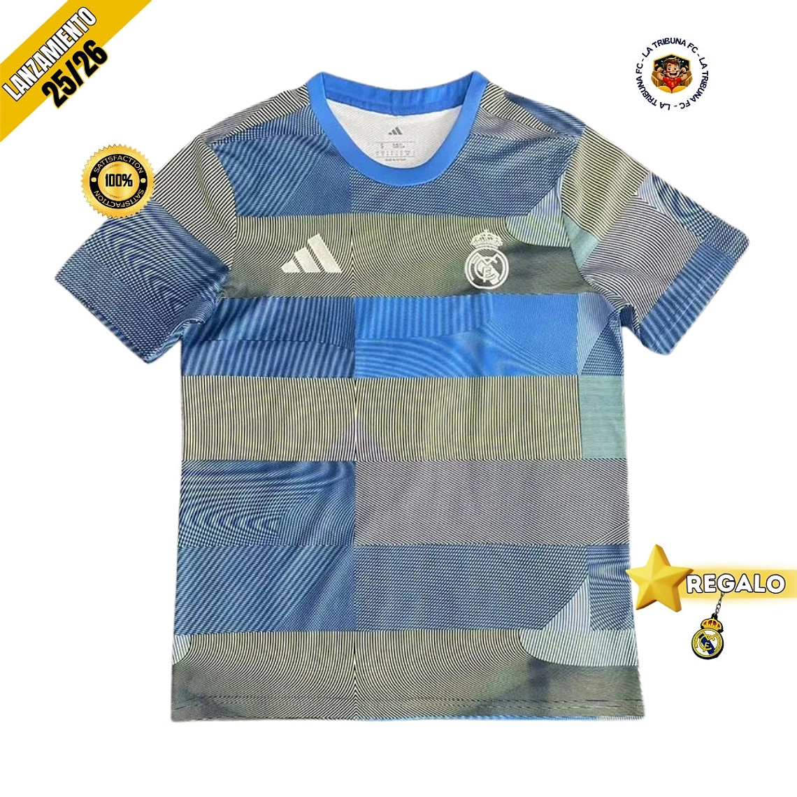 REAL MADRID CALENTAMIENTO I 25/26 HOMBRE LANZAMIENTO 1