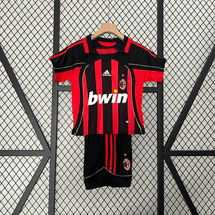 MILAN I 06/07 CONJUNTO INFANTIL (RETRO)