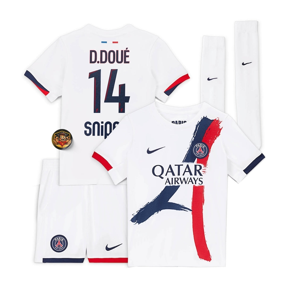 PSG II 25/26 CONJUNTO INFANTIL 5