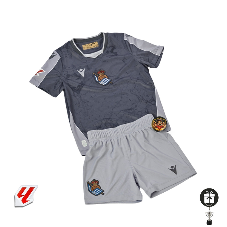 REAL SOCIEDAD II 25/26 CONJUNTO INFANTIL 1