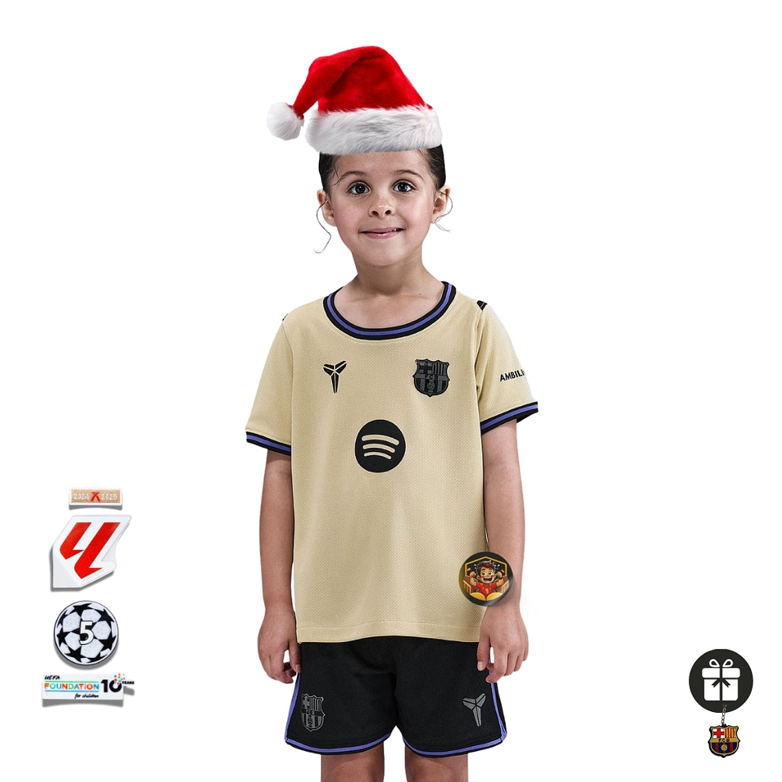 BARCELONA II 25/26 CONJUNTO INFANTIL 1