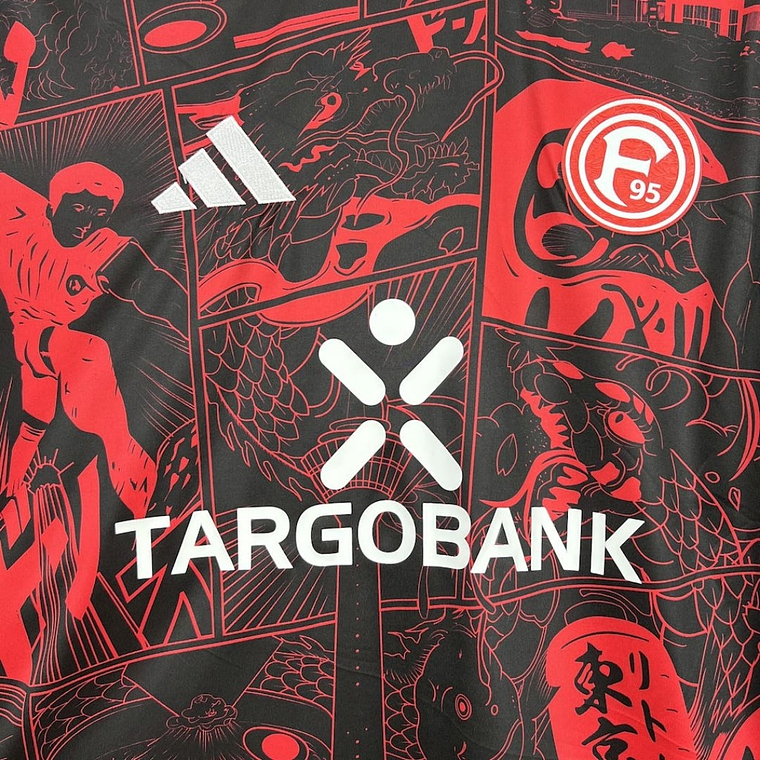 FORTUNA DUSSELDORF EDICIÓN ESPECIAL ROJO 24/25 HOMBRE 3
